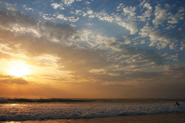 Urlaubsfotografie Landschaft Sonnenuntergang